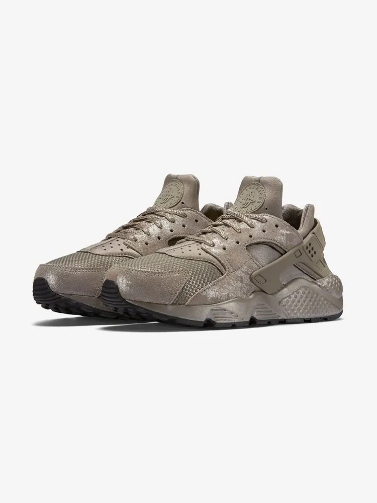Кроссовки Nike Wmns Air Huarache Run Prm 'Burned Metallic' — изображение 2 из 4, серый