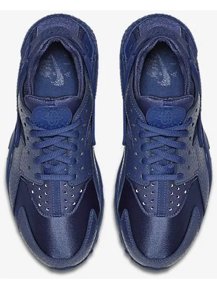 Кроссовки Nike Wmns Air Huarache Run Premium 'Blue Legend' — изображение 2 из 5, синий