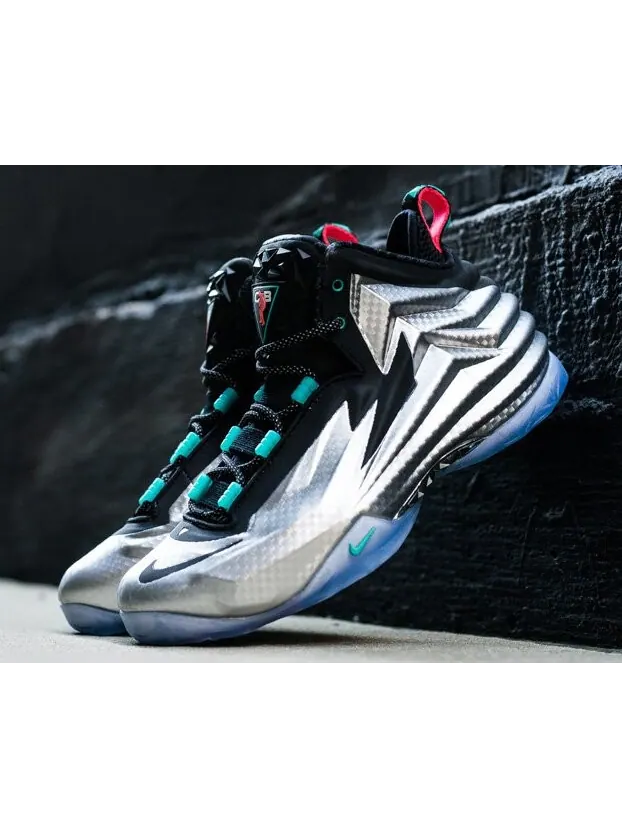 Кроссовки Nike Chuck Posite 'Metallic Silver' — изображение 2 из 4, серебряный