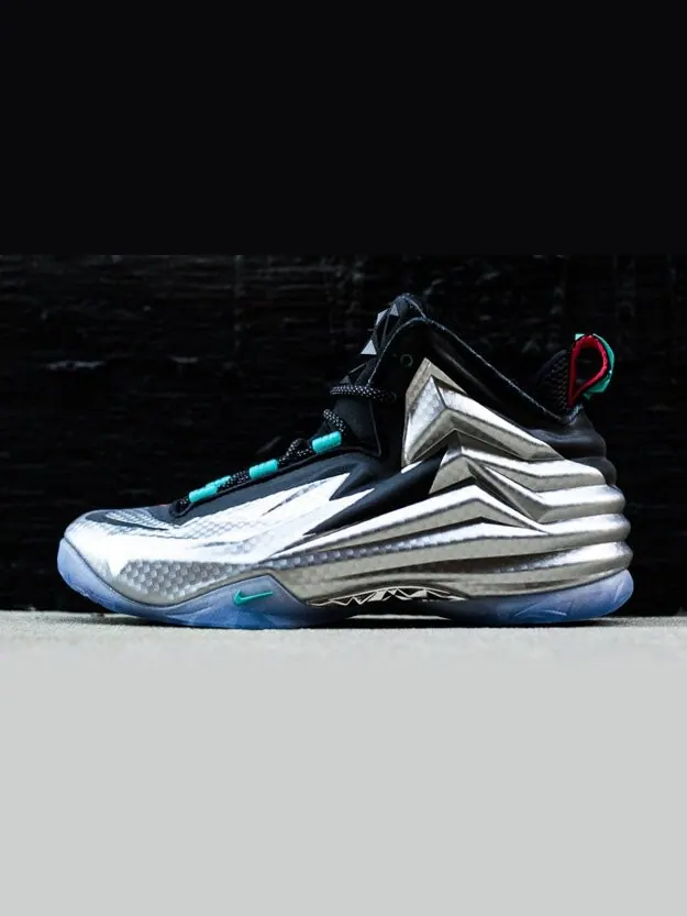 Кроссовки Nike Chuck Posite 'Metallic Silver' — изображение 3 из 4, серебряный