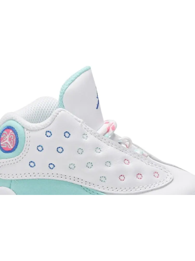 Кроссовки Air Jordan 13 Retro TD Aurora Green — изображение 2 из 8, бирюзовый