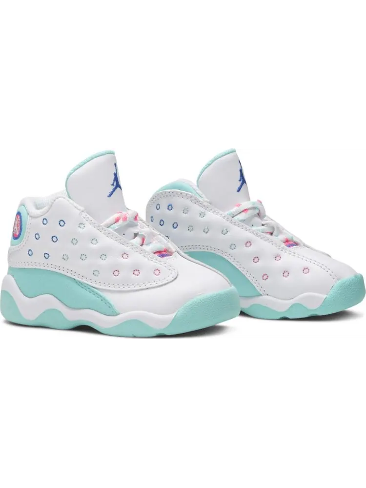Кроссовки Air Jordan 13 Retro TD Aurora Green — изображение 8 из 8, бирюзовый