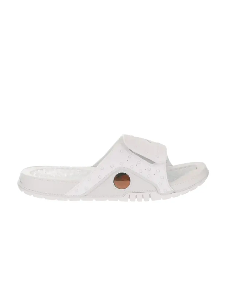 Кроссовки Air Jordan Air Jordan Hydro 13 Slide 'White Metallic Silver' — изображение 1 из 1