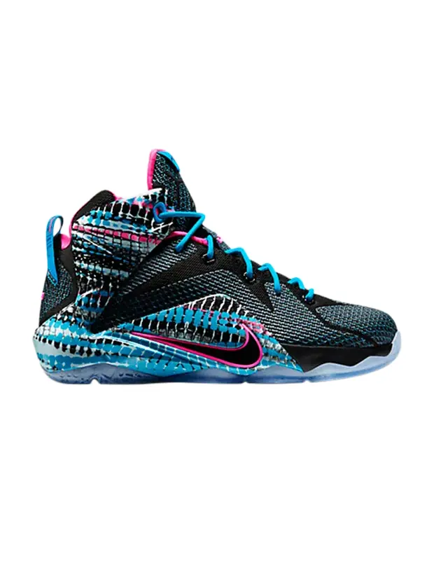 Кроссовки Nike LeBron 12 GS '23 Chromosomes' — изображение 1 из 1, черный