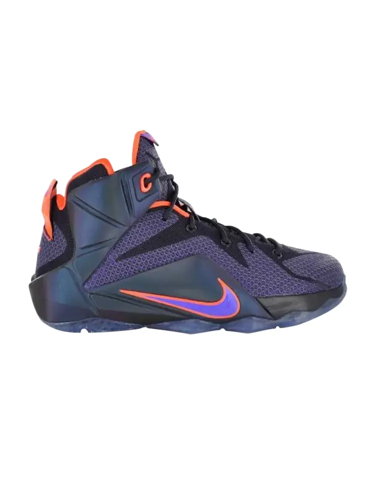Кроссовки Nike LeBron 12 GS 'Instinct' — изображение 1 из 1, фиолетовый