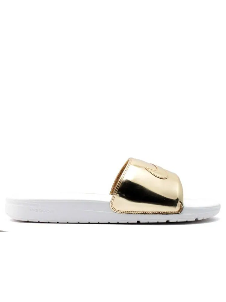 Кроссовки Nike Benassi Solarsoft Slide Sp 'Liquid Gold' — изображение 2 из 5