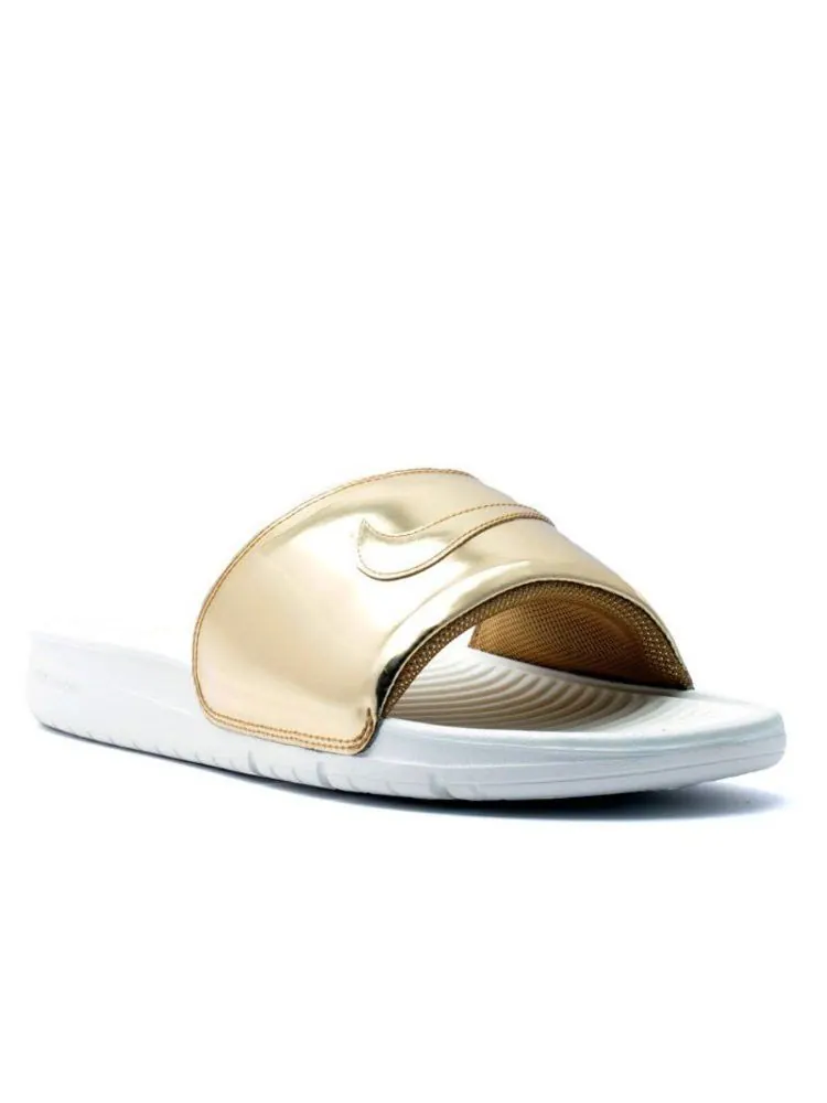 Кроссовки Nike Benassi Solarsoft Slide Sp 'Liquid Gold' — изображение 3 из 5