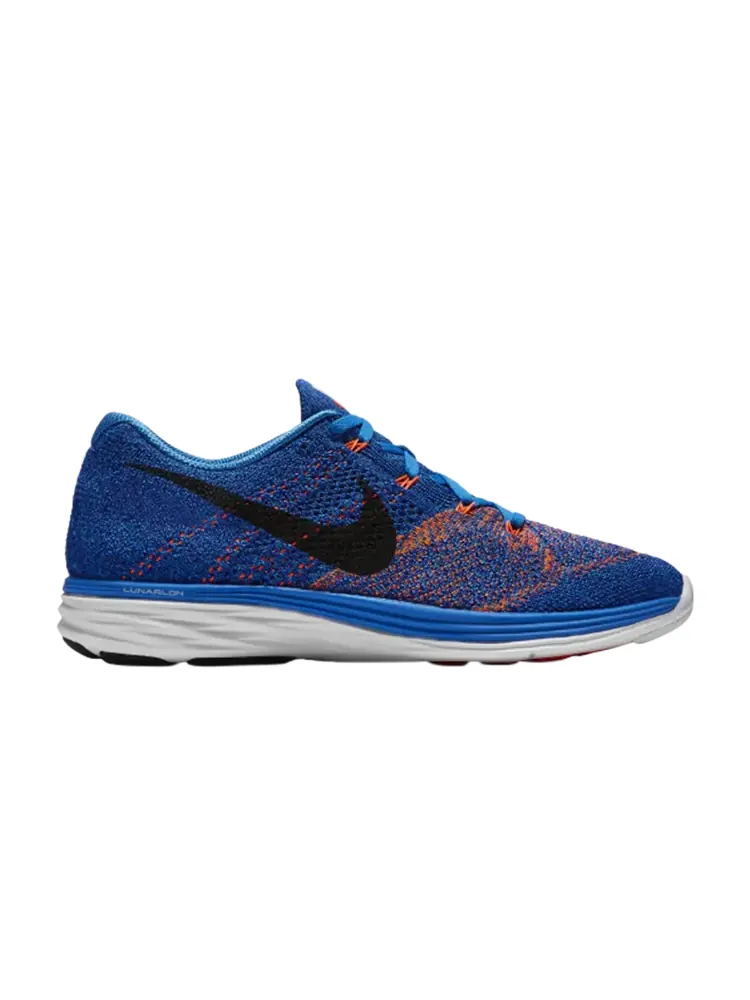 Кроссовки Nike Flyknit Lunar3 — изображение 1 из 1, синий