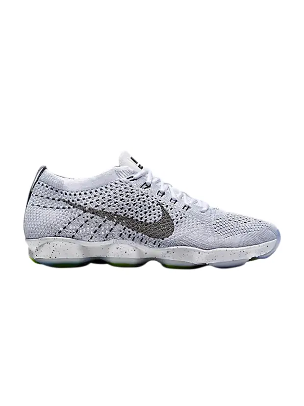 Кроссовки Nike Wmns Flyknit Zoom Agility — изображение 1 из 1, белый