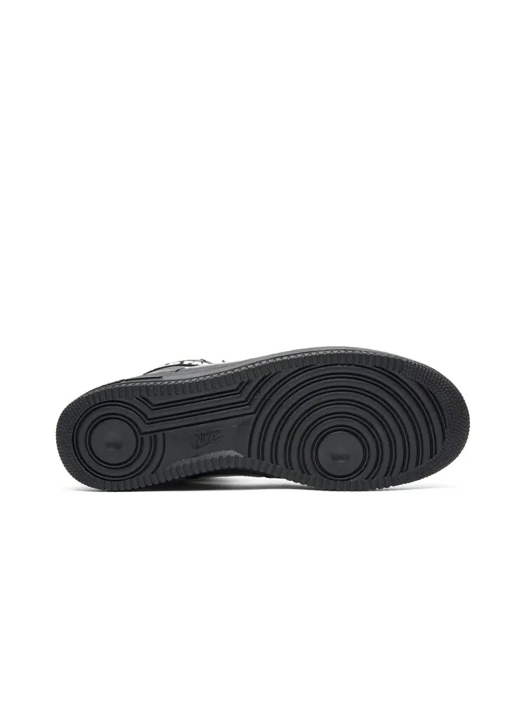 Кроссовки Nike Supreme x Air Force 1 High SP 'Black' — изображение 4 из 4, черный