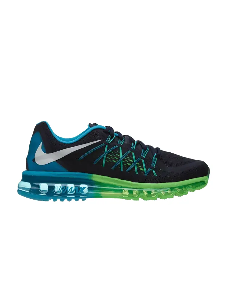 Кроссовки Air Max 2015 'Dark Obsidian Poison Green' — изображение 1 из 1, темный зеленый