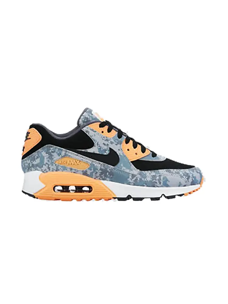 Кроссовки Nike Air Max 90 Premium 'Digi Camo' — изображение 1 из 3, синий