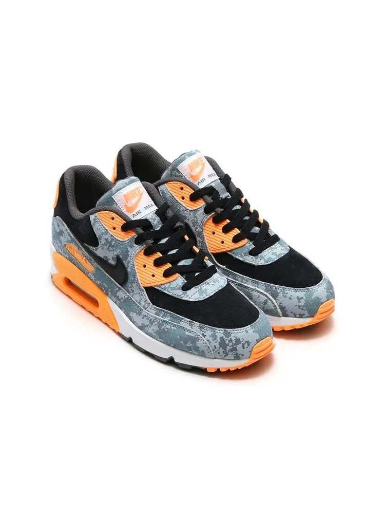 Кроссовки Nike Air Max 90 Premium 'Digi Camo' — изображение 2 из 3, синий