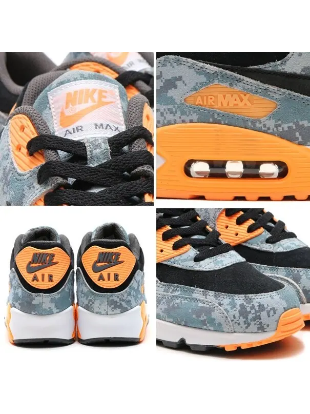 Кроссовки Nike Air Max 90 Premium 'Digi Camo' — изображение 3 из 3, синий