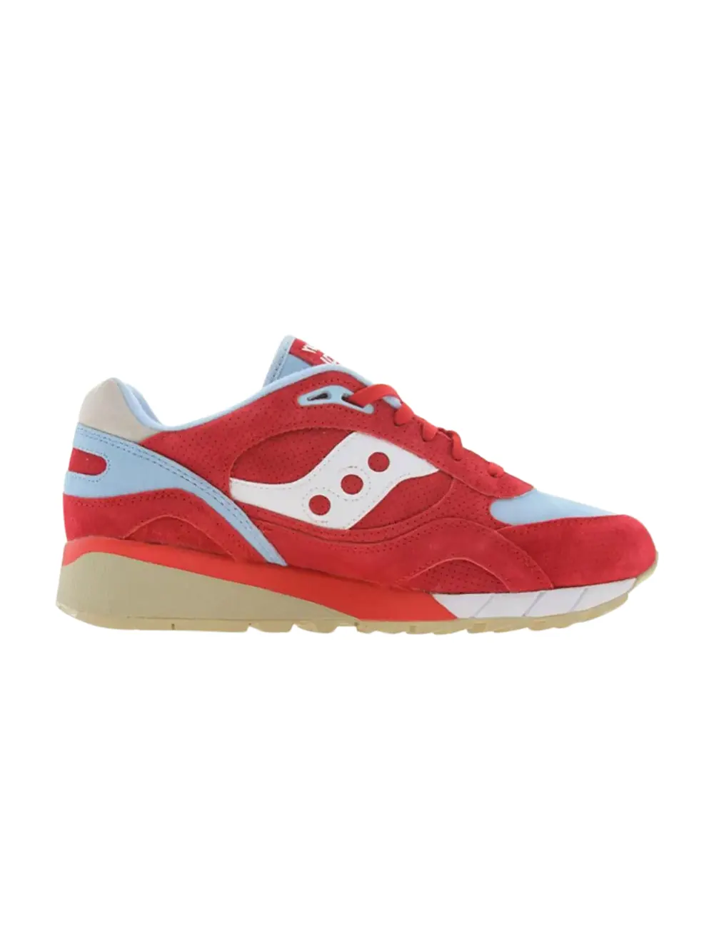 Кроссовки PYS x Shadow 6000 Saucony — изображение 1 из 1, красный/синий