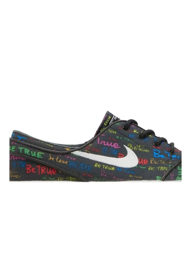 Кроссовки Nike Zm Stefan Janoski Cnvs Qs 'Be True' — изображение 2 из 4, черный
