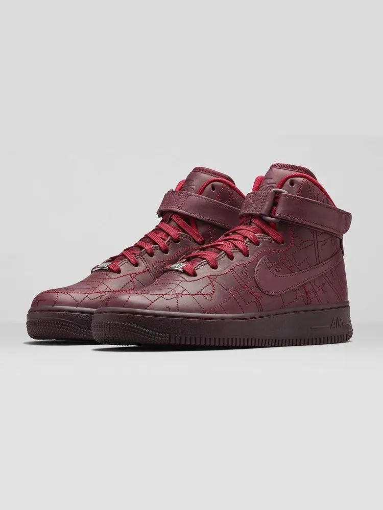 Кроссовки Nike Wmns Air Force 1 Hi FW Qs 'Shanghai' — изображение 2 из 5