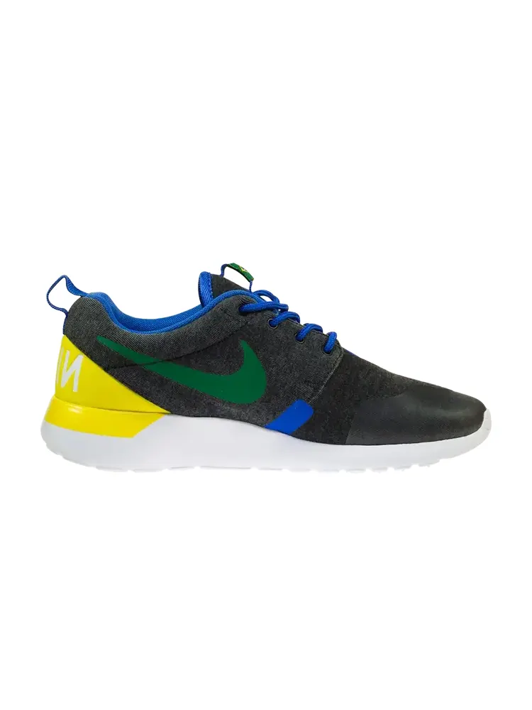 Кроссовки Nike Rosherun Qs GS 'Brazil' — изображение 1 из 1, черный