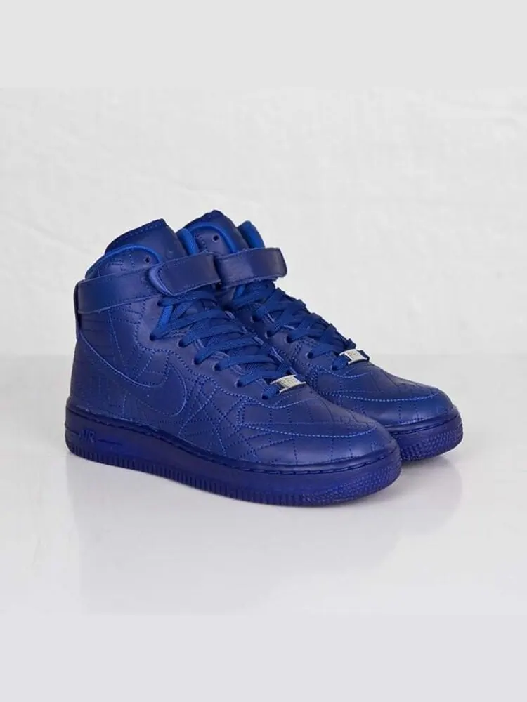 Кроссовки Nike Wmns Air Force 1 High FW QS 'Paris' — изображение 2 из 8, синий