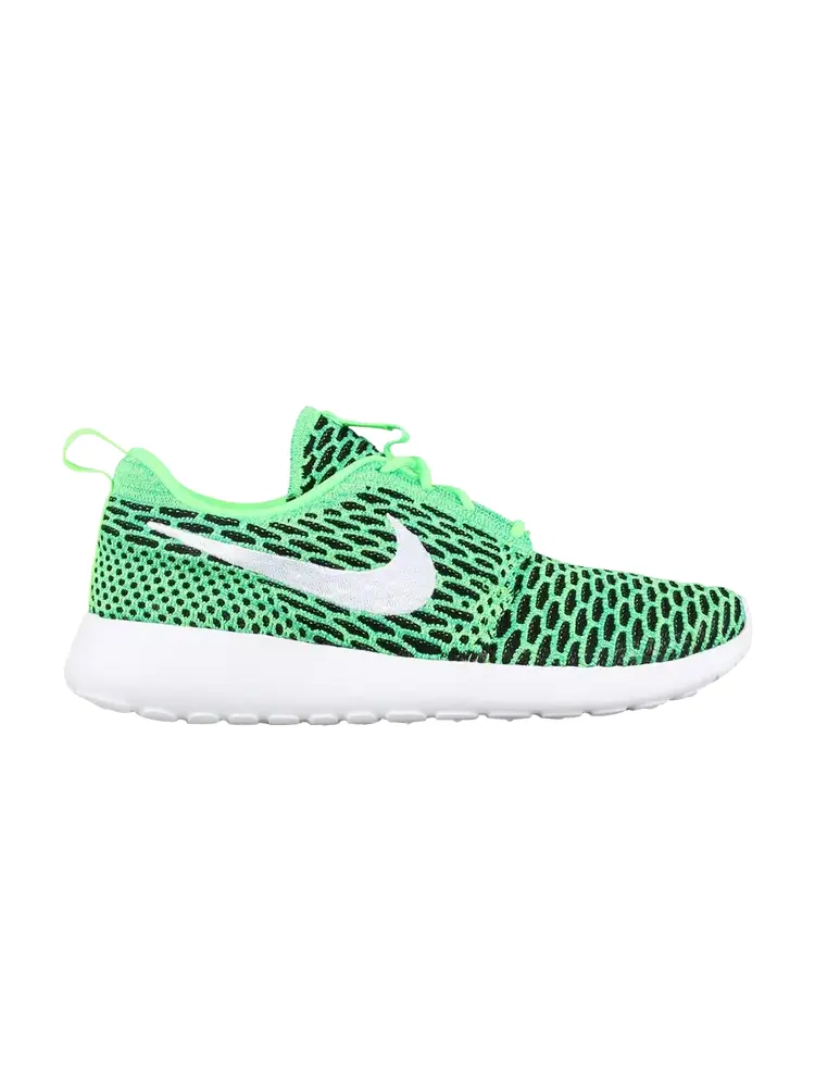 Кроссовки Nike Wmns Roshe One Flyknit 'Voltage Green' — изображение 1 из 1, зеленый