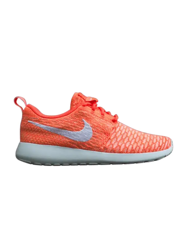 Кроссовки Nike Wmns Flyknit Roshe Run — изображение 1 из 1, белый