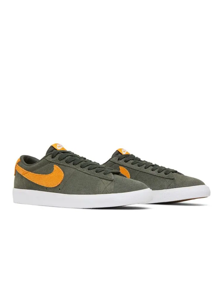 Кроссовки Nike Zoom Blazer Low GT SB 'Sequoia Kumquat' — изображение 9 из 9, белый