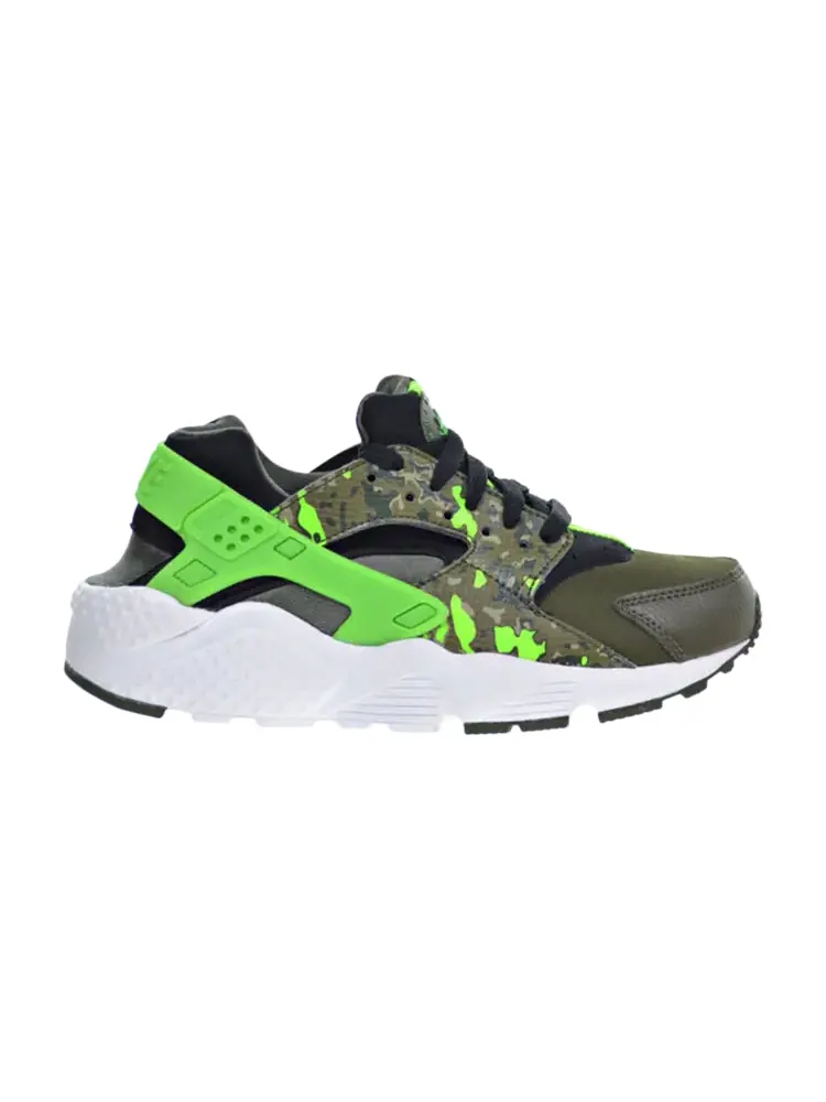 Кроссовки Nike Huarache Run Print GS 'Camo' — изображение 1 из 1, черный