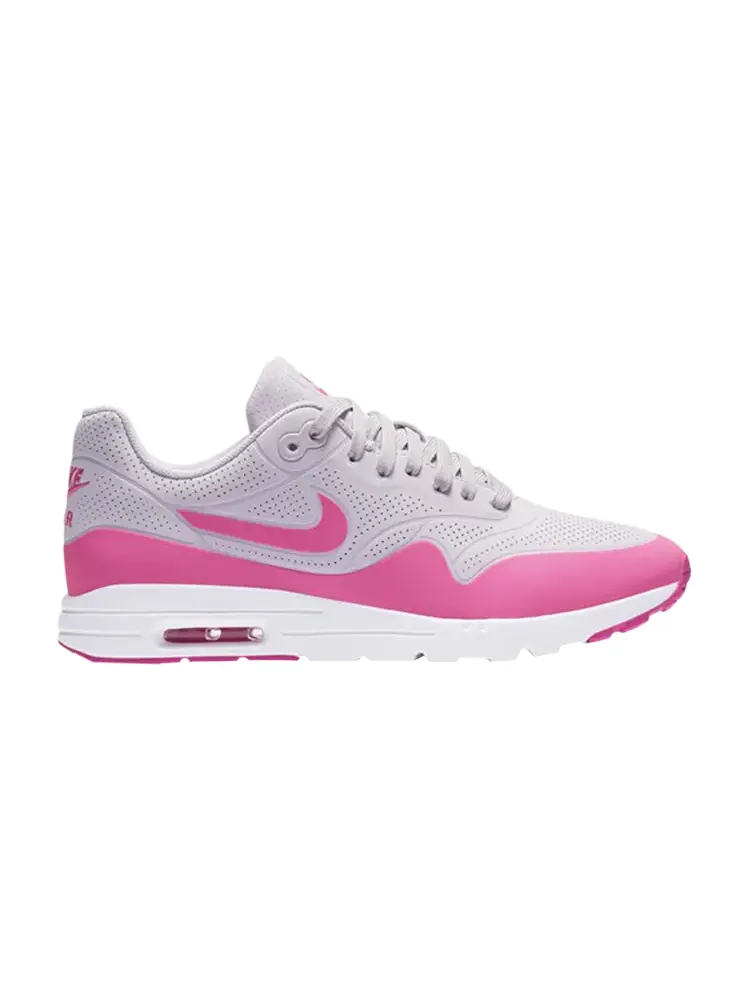 Кроссовки Nike Wmns Air Max 1 Ultra Moire 'Bleached Lilac' — изображение 1 из 1, розовый