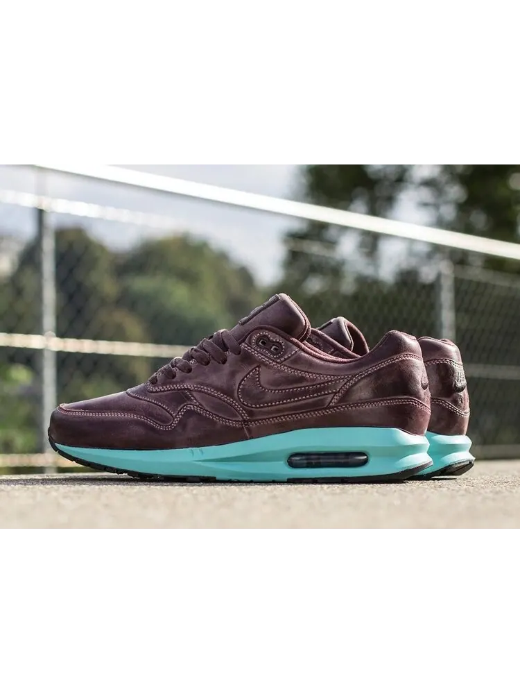 Кроссовки Nike Air Max Lunar1 Leather QS 'Mahogany' — изображение 2 из 4, коричневый