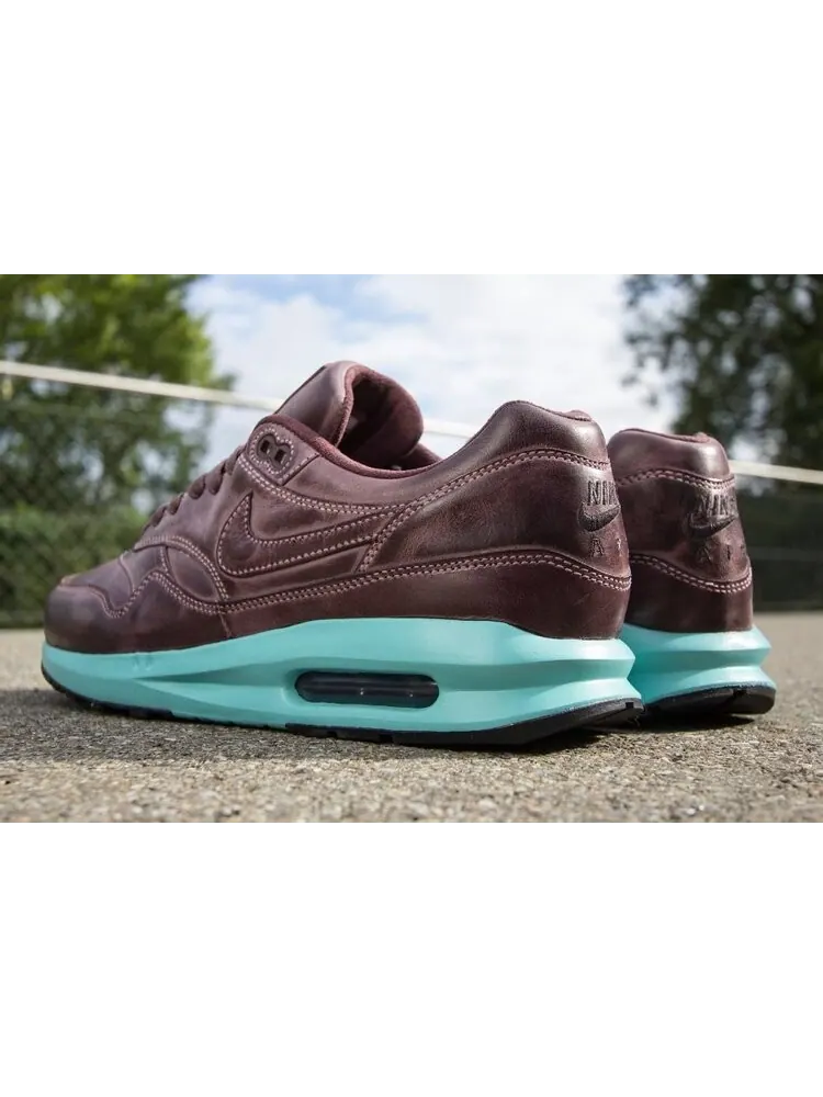 Кроссовки Nike Air Max Lunar1 Leather QS 'Mahogany' — изображение 3 из 4, коричневый