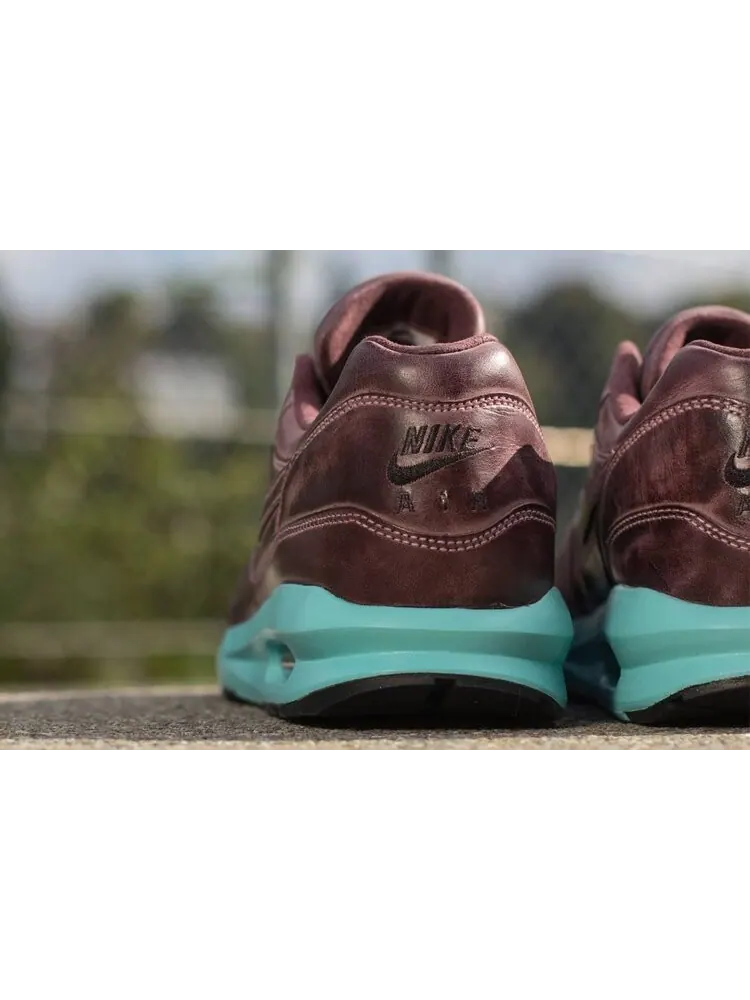 Кроссовки Nike Air Max Lunar1 Leather QS 'Mahogany' — изображение 4 из 4, коричневый