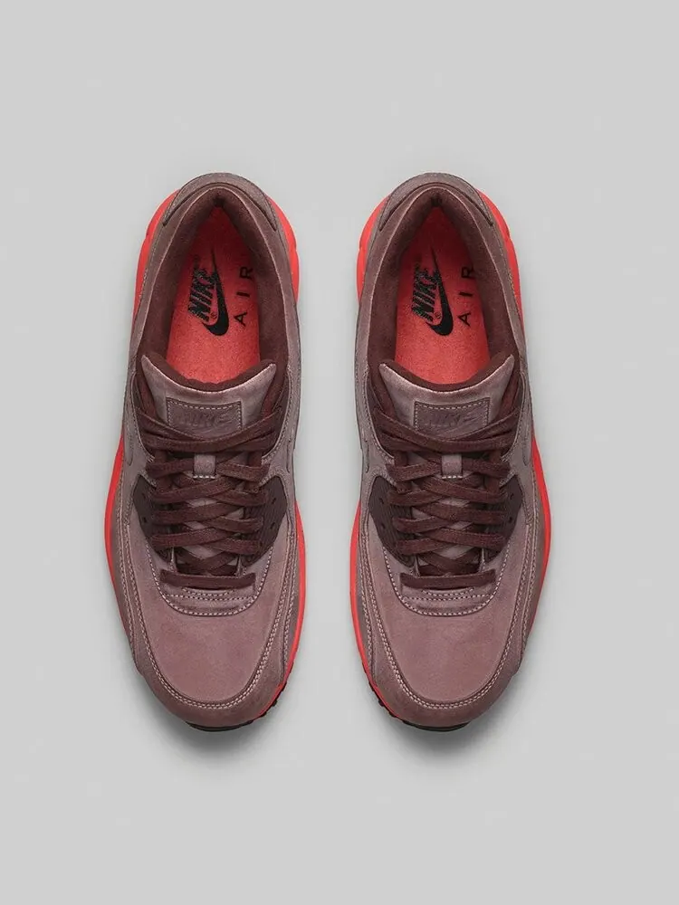 Кроссовки Nike Air Max Lunar90 Leather — изображение 4 из 4, коричневый