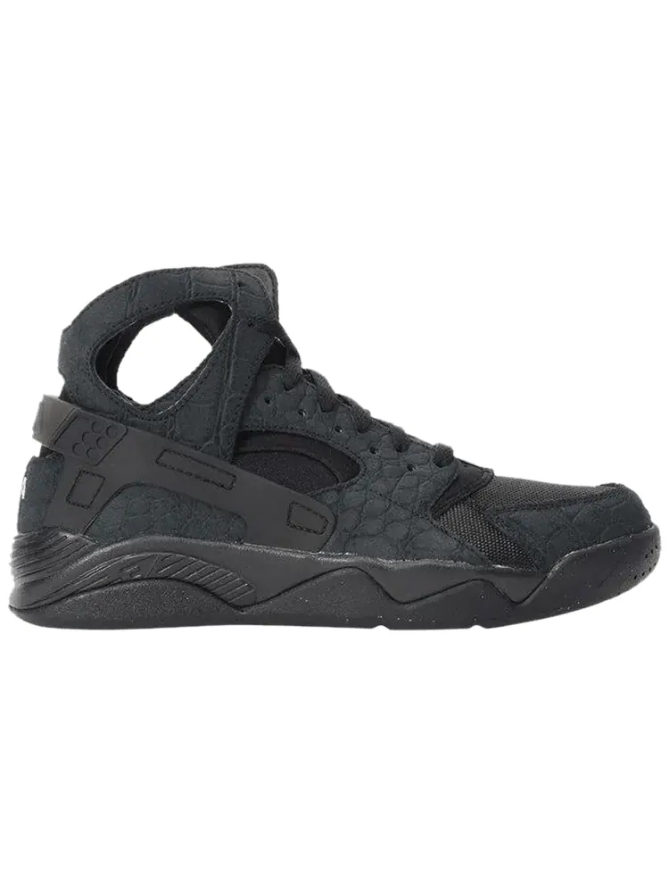 Кроссовки Nike Air Flight Huarache 'Black Croc Suede' — изображение 1 из 1, черный