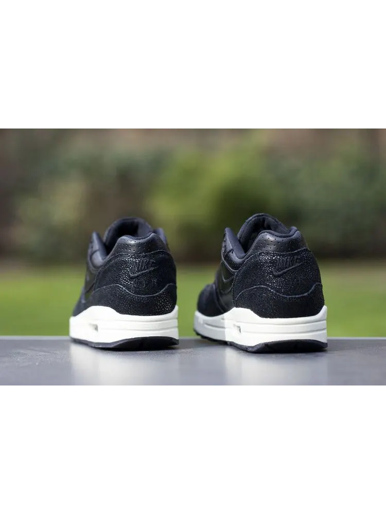 Кроссовки Nike Air Max 1 Leather Pa 'Caviar' — изображение 5 из 5, черный/черный/черный