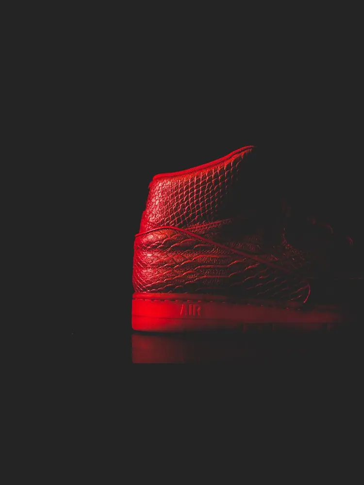 Кроссовки Air Python 'Red October' — изображение 6 из 6, красный