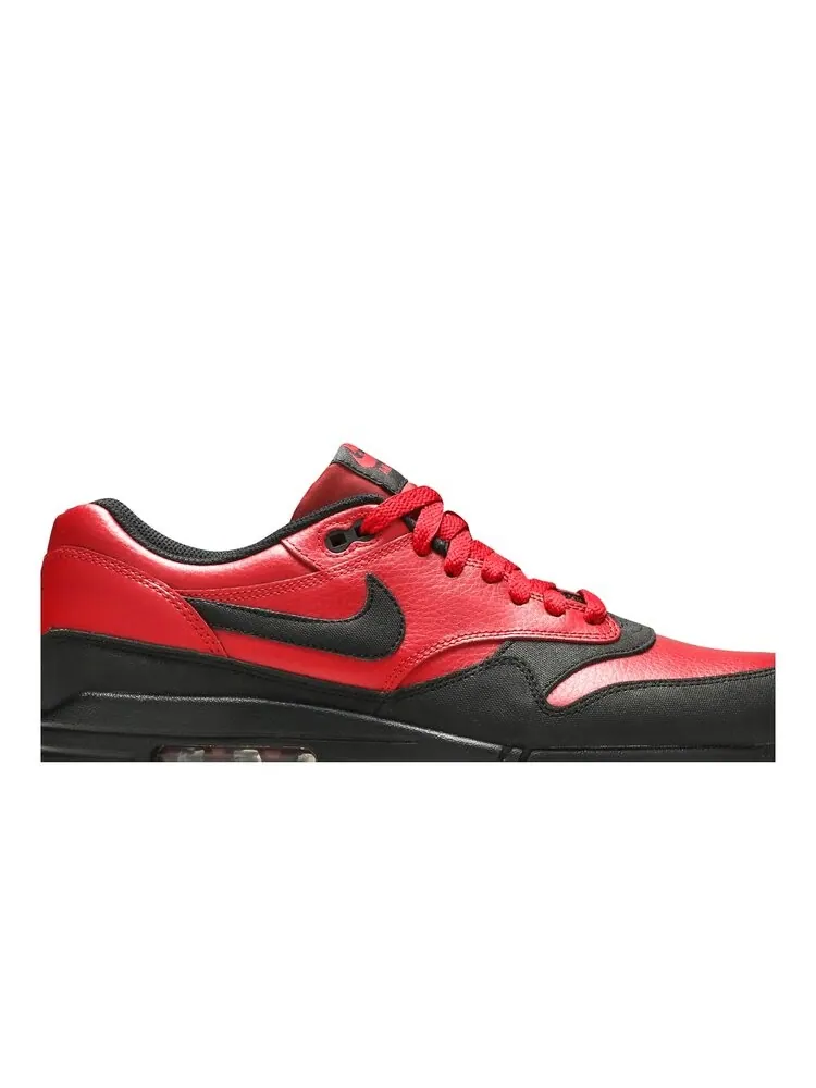 Кроссовки Nike Air Max 1 Leather Premium 'Gym Red Black' — изображение 2 из 4, красный