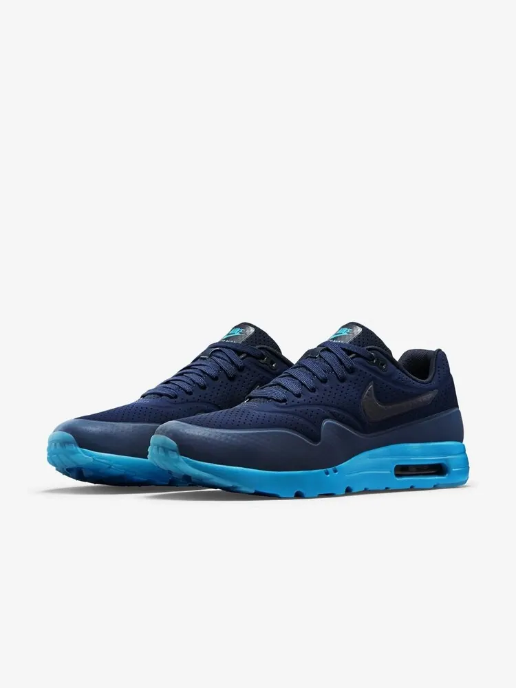 Кроссовки Nike Air Max 1 Ultra Moire 'Navy Slate' — изображение 4 из 4, синий