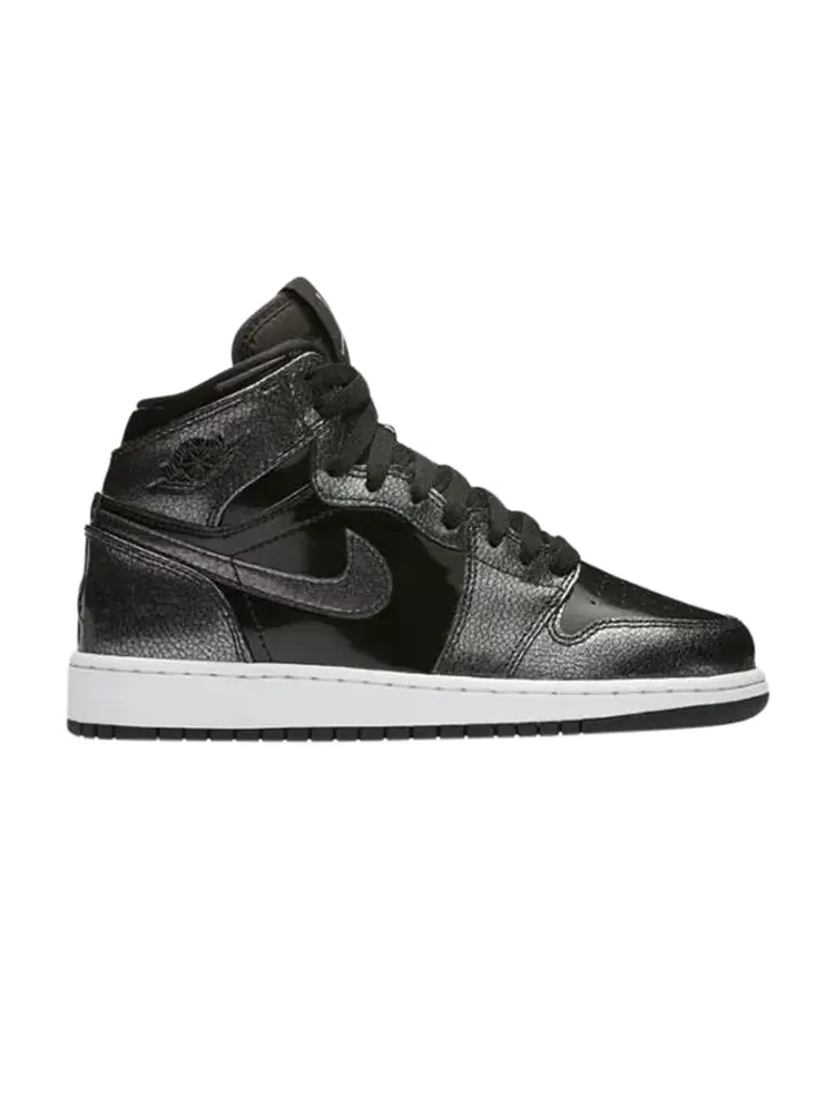 Кроссовки Air Jordan 1 Retro High GS 'Black' — изображение 1 из 1, черный
