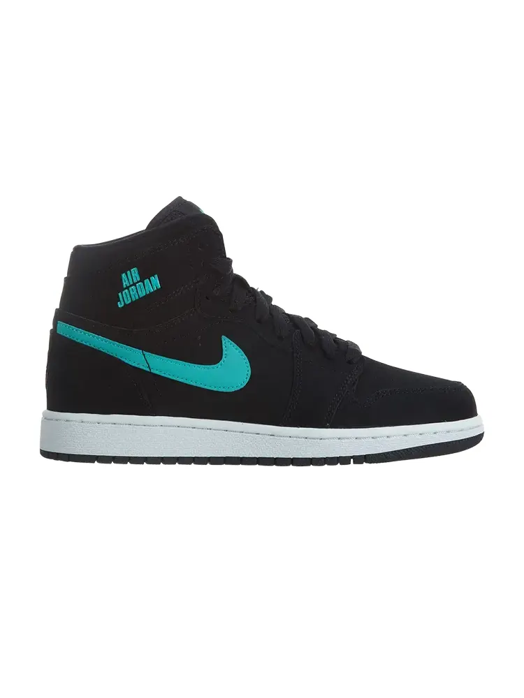 Кроссовки Air Jordan 1 Retro High BG 'Hyper Jade' — изображение 1 из 4, черный
