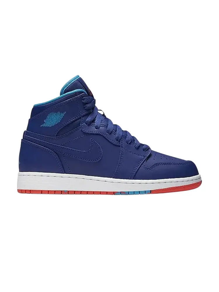 Кроссовки Air Jordan 1 Retro High GS 'Deep Royal' — изображение 1 из 1, синий