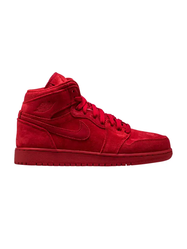 Кроссовки Air Jordan 1 Retro High BG 'Red Suede' — изображение 1 из 1, красный