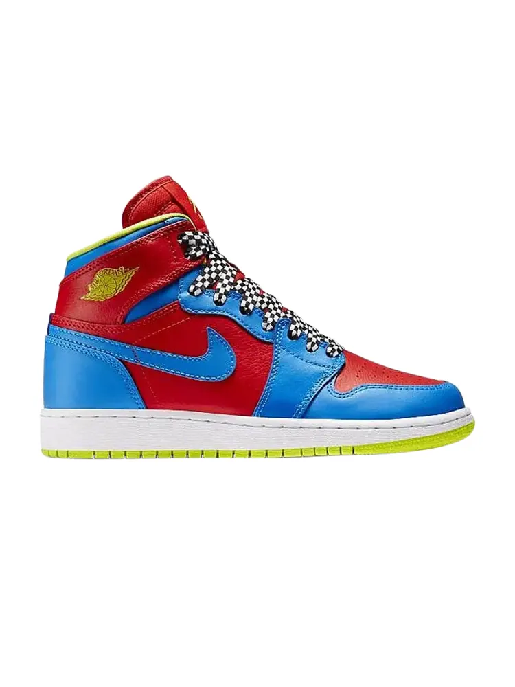 Кроссовки Air Jordan 1 Retro High GS 'Racing Pack' — изображение 1 из 1, синий