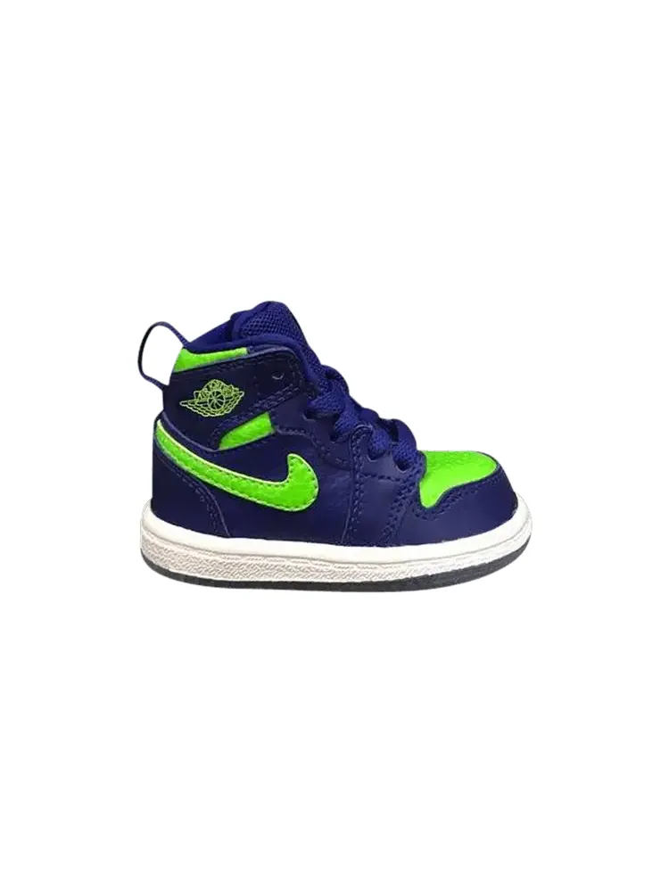 Кроссовки Air Jordan Air Jordan 1 Retro High BT 'Concord' — изображение 1 из 1, зеленый