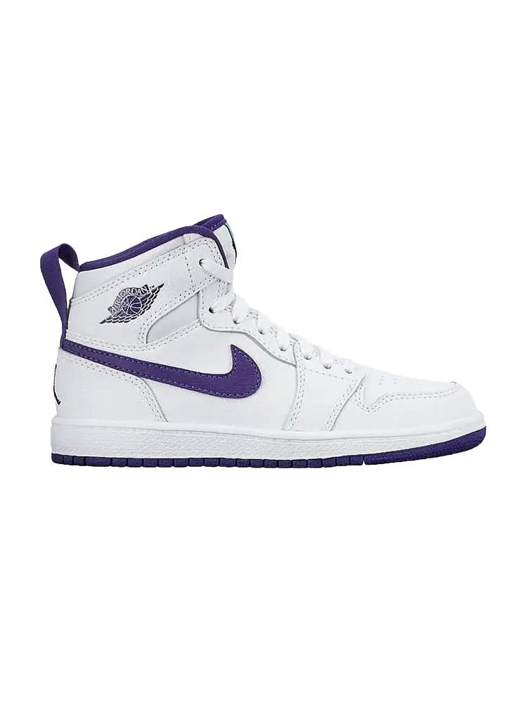 Кроссовки Air Jordan 1 Retro High GP 'Court Purple' — изображение 1 из 1, белый