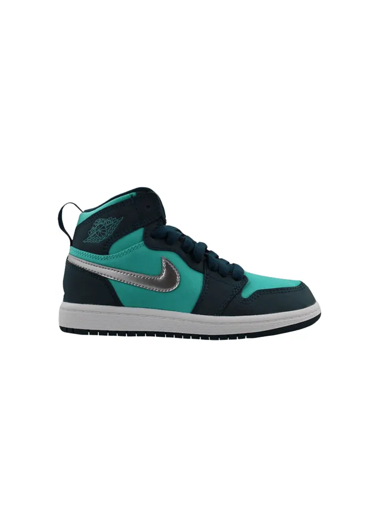 Кроссовки Air Jordan Air Jordan 1 Retro High PS 'Hyper Jade' — изображение 1 из 5, металлик серебристый
