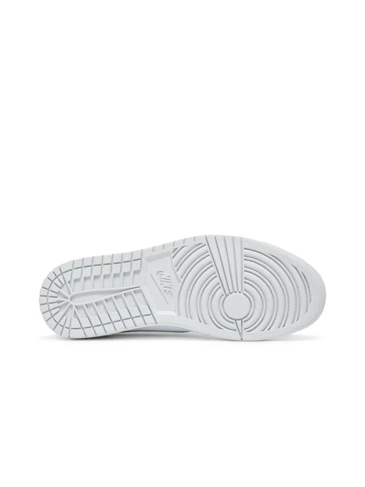 Кроссовки Air Jordan 1 Retro Low OG 'White Neutral Grey' — изображение 4 из 4, белый