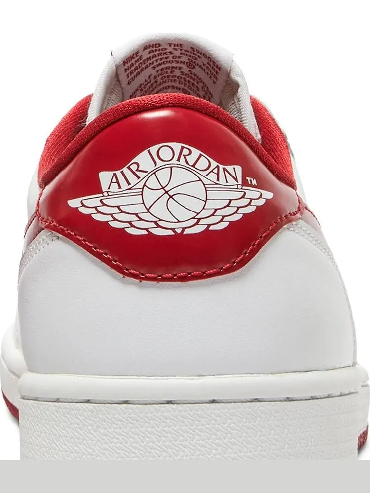 Кроссовки Air Jordan 1 Retro Low OG Varsity Red — изображение 7 из 8, белый