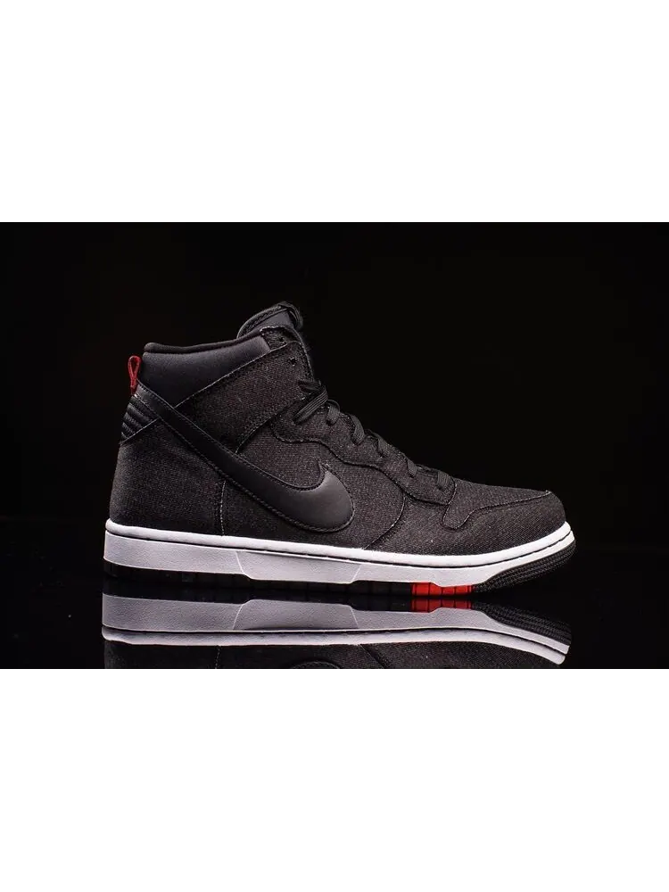 Кроссовки Nike Dunk CMFT High Black Denim — изображение 3 из 3, черный джинсовый синий