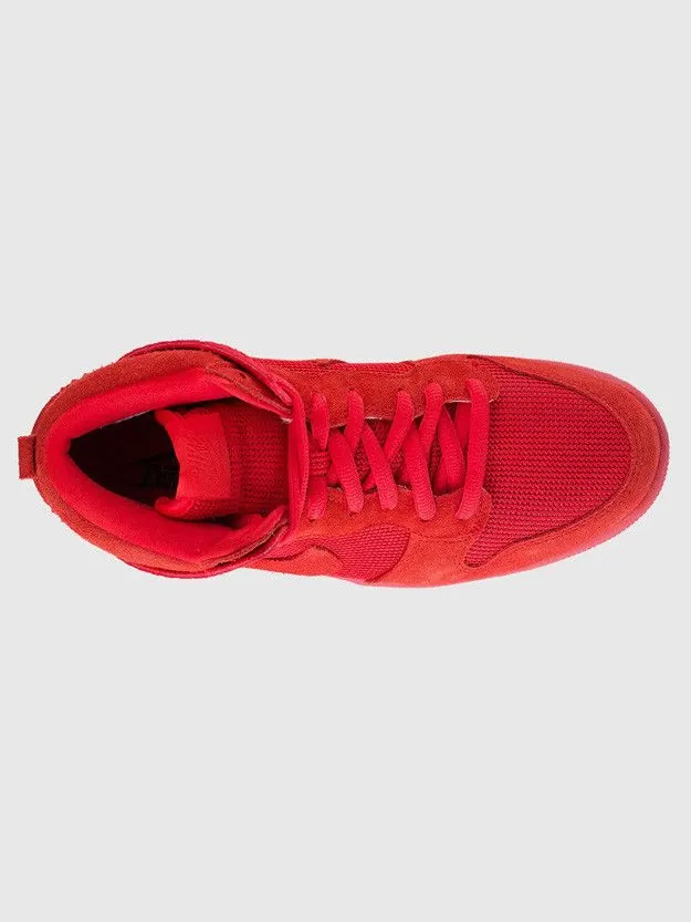 Кроссовки Nike Dunk Hi CMFT Premium Red October — изображение 3 из 3, красный