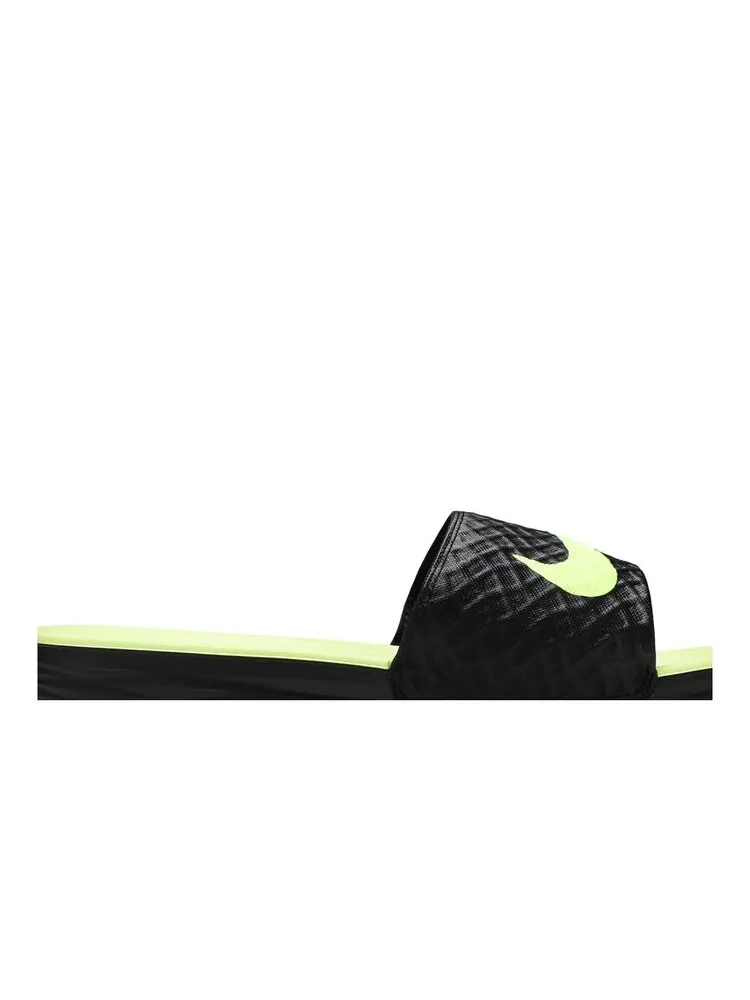 Кроссовки Nike Benassi Solarsoft 'Black Volt' — изображение 2 из 4, черный